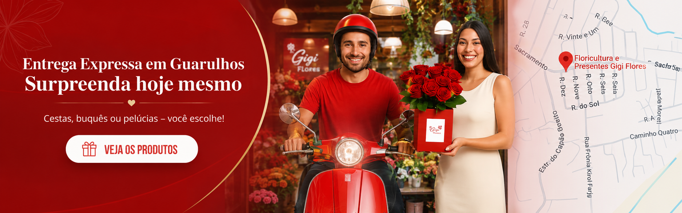 Flores e presentes Gigi Flores